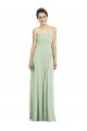 Soft Chiffon Long Sweetheart Sage A-Line Bridesmaid Dress Plymouth