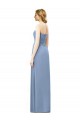 Chiffon Long Strapless A-Line Formal Dresses / Bridesmaid Dresses Plymouth