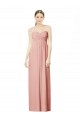 Soft Chiffon Long Sweetheart Bliss Pink A-Line Bridesmaid Dress Plymouth