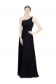 Chiffon Long One Shoulder A-Line Bridesmaid Dresses Plymouth