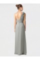 Soft Chiffon Long One Shoulder A-Line Bridesmaid Dress / Formal Dress Plymouth