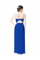 Soft Chiffon Open Back Long Sweetheart Sheath Bridesmaid Dress Plymouth