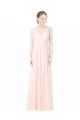 Soft Chiffon V-Back Long Sweetheart A-Line Bridesmaid Dress Plymouth