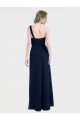 Soft Chiffon Low Back Long One Shoulder A-Line Bridesmaid Dress / Formal Dress Plymouth