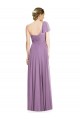 Soft Chiffon Open Back Long One Shoulder A-Line Formal Dress / Bridesmaid Dress Plymouth