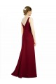 Chiffon Long V-Neck A-Line Bridesmaid Dress / Evening Dress Plymouth