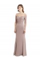 Soft Chiffon & Lace Keyhole Back Long Sweetheart Mermaid Bridesmaid Dress Plymouth