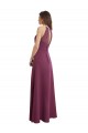 Chiffon Keyhole Back Long Sweetheart A-Line Bridesmaid Dress / Evening Gowns Plymouth