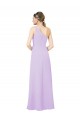 Soft Chiffon Long One Shoulder Sheath Formal Evening Gown / Bridesmaid Dress Plymouth