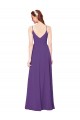 Soft Chiffon Long High Neck Sheath Bridesmaid Dress Plymouth