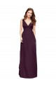 Chiffon Long V-Neck A-Line Evening Gowns / Bridesmaid Dresses Plymouth