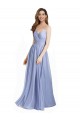 Chiffon & Lace Open Back Long Sweetheart A-Line Bridesmaid Dress / Evening Dress Plymouth