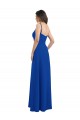 Soft Chiffon Low Back Long One Shoulder A-Line Bridesmaid Dress Plymouth