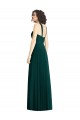 Soft Chiffon Long Halter Neck Ever Green A-Line Bridesmaid Dress Plymouth