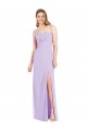 Soft Chiffon Long Spaghetti Straps Mermaid Bridesmaid Dress Plymouth