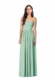 Soft Chiffon Long Sweetheart Mint Green Trumpet Bridesmaid Dress Plymouth