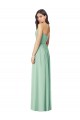 Soft Chiffon Long Sweetheart Mint Green Trumpet Bridesmaid Dress Plymouth