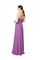 Soft Chiffon Criss Cross Back Long Sweetheart A-Line Formal Dress / Bridesmaid Dress Plymouth