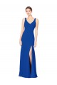 Chiffon Low Back Long Sweetheart Sheath Bridesmaid Dress / Evening Dress Plymouth