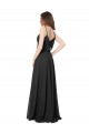 Chiffon Open Back Long Sweetheart A-Line Formal Dress / Bridesmaid Dress Plymouth