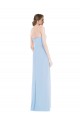 Soft Chiffon Long Sweetheart Light Sky Blue A-Line Formal Dress / Bridesmaid Dress Plymouth