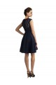 Lace Knee Length V-Neck A-Line Bridesmaid Dress / Evening Dress Plymouth