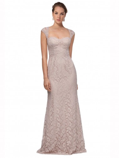 Lace Long Sweetheart Mermaid Bridesmaid Dress / Formal Dress Plymouth