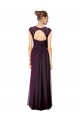 Soft Chiffon & Lace Keyhole Back Long Sweetheart A-Line Formal Dress / Bridesmaid Dress Plymouth