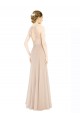 Soft Chiffon & Lace Keyhole Back Long Halter Neck A-Line Prom Dress / Bridesmaid Dress Plymouth
