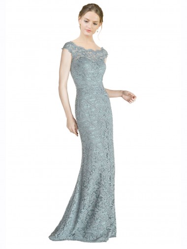 Lace Long Off the Shoulder Mermaid Prom Dress / Bridesmaid Dress Plymouth