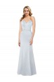 Satin Low Back Long Strapless Sheath Formal Evening Gown / Prom Dress / Bridesmaid Dress Plymouth