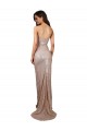 Sequin Low Back Long Scoop Neck Mermaid Formal Evening Gown / Prom Dress / Bridesmaid Dress Plymouth