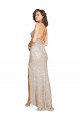 Sequin & Sparkling Sequin Criss Cross Open Back Long Spaghetti Straps Mermaid Black Tie Evening Gown / Prom Dress / Bridesmaid Dress Plymouth