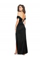 Silk like Satin Low Back Long Sweetheart A-Line Black Tie Evening Gown / Prom Dress / Bridesmaid Dress Plymouth