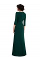 Spandex V-Back Long V-Neck Trumpet Formal Evening Gown / Prom Dress / Bridesmaid Dress Plymouth