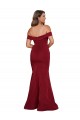 Spandex Long Off the Shoulder Mermaid Formal Plus Size Evening Gown / Prom Dress / Bridesmaid Dress Plymouth