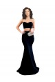Stretch Crepe Low Back Long High Neck Mermaid Formal Evening Gown / Prom Dress / Bridesmaid Dress Plymouth