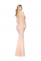 Stretch Crepe Long Sweetheart Nude Mermaid Formal Dress / Bridesmaid Dress Plymouth