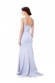 Stretch Crepe Long Spaghetti Straps Mermaid Evening Gown / Prom Dress / Bridesmaid Dress Plymouth