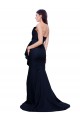 Stretch Crepe Low Back Sweep Train Strapless Sheath Semi Formal Evening Dress / Prom Dress / Bridesmaid Dress Plymouth