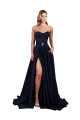 Stretch Crepe Low Back Long Sweetheart A-Line Formal Dress / Bridesmaid Dress Plymouth