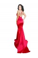Stretch Satin Low Back Long Sweetheart Mermaid Formal Evening Gown / Prom Dress / Bridesmaid Dress Plymouth