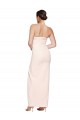 Stretch Satin Low Back Long Cowl Neck Mermaid Formal Evening Gown / Prom Dress / Bridesmaid Dress Plymouth