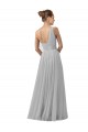 Tulle Long One Shoulder A-Line Bridesmaid Gown Plymouth