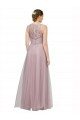 Tulle & Lace Long Sweetheart Light Lilac A-Line Bridesmaid Dress Plymouth