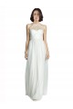 Tulle Long Halter Neck White A-Line Bridesmaid Dress Plymouth