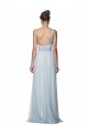 Tulle Long One Shoulder Mist A-Line Bridesmaid Dress Plymouth