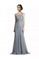 Tulle Long One Shoulder Mermaid Bridesmaid Dress Plymouth
