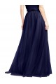 Tulle Long Halter Neck A-Line Semi Formal Evening Dress / Bridesmaid Dress Plymouth