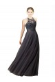 Tulle & Lace Criss Cross Back Long Sweetheart A-Line Bridesmaid Dress Plymouth